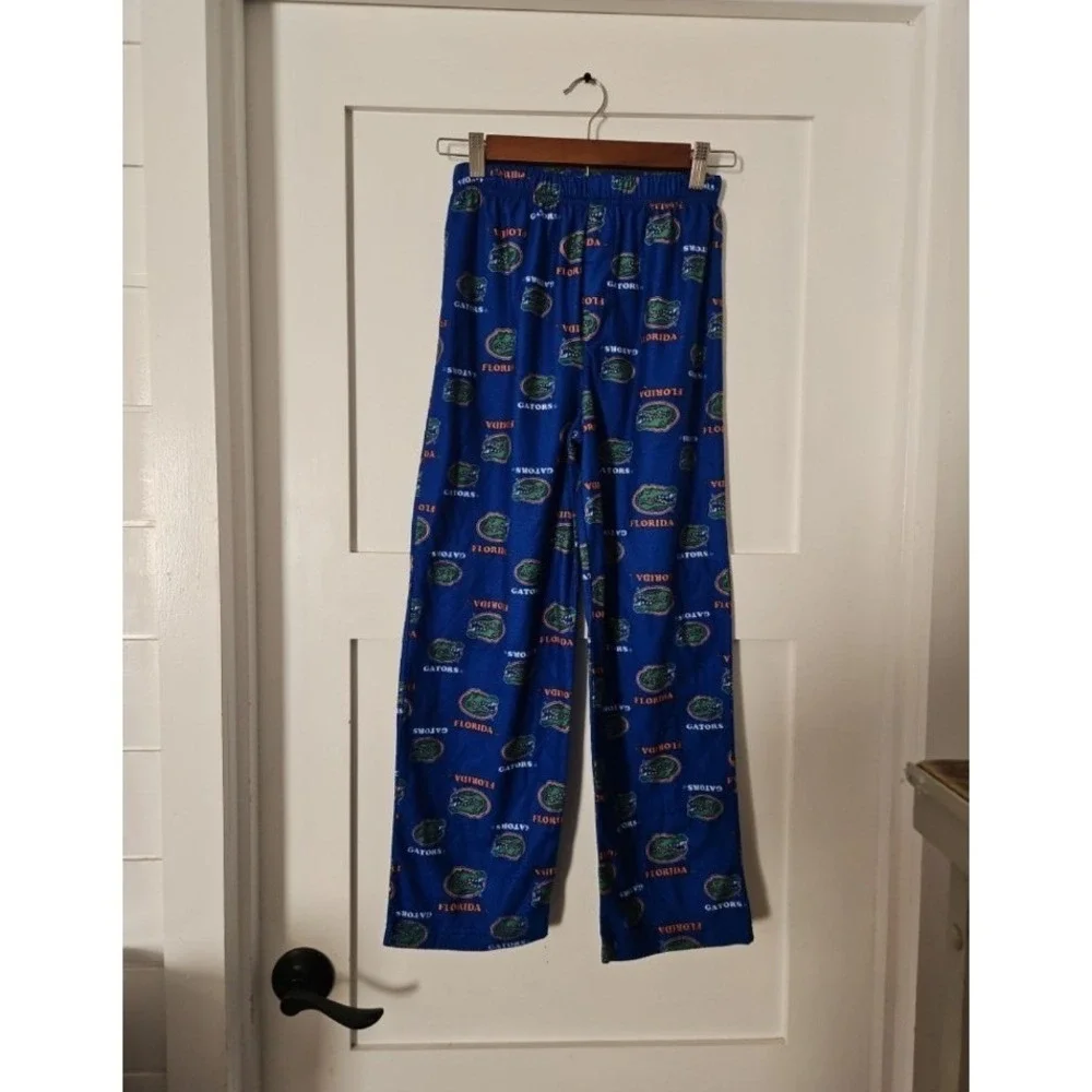 Gen2 Florida Gators Youth Medium 10/12 Blue Pajama Pants Lounge Sleepwear NCAA